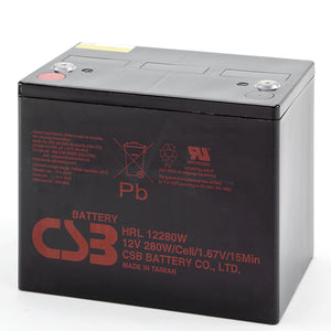 CSB HRL12280WFR High Rate Long Life Battery