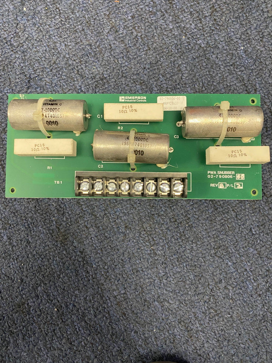 Liebert / Emerson 02-790806-00 Rev B P/L2 PWA Snubber Board PCB Assembly